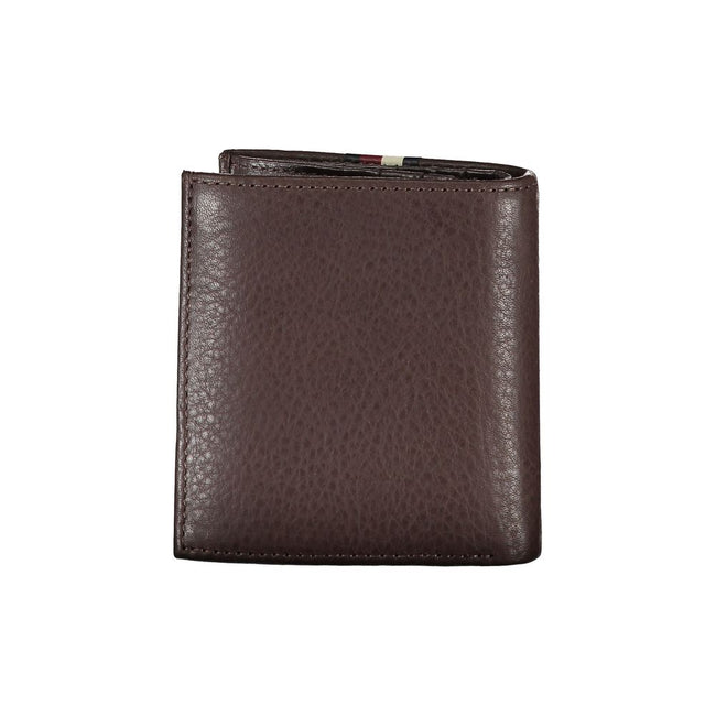 Tommy Hilfiger Brown Leather Wallet Tommy Hilfiger