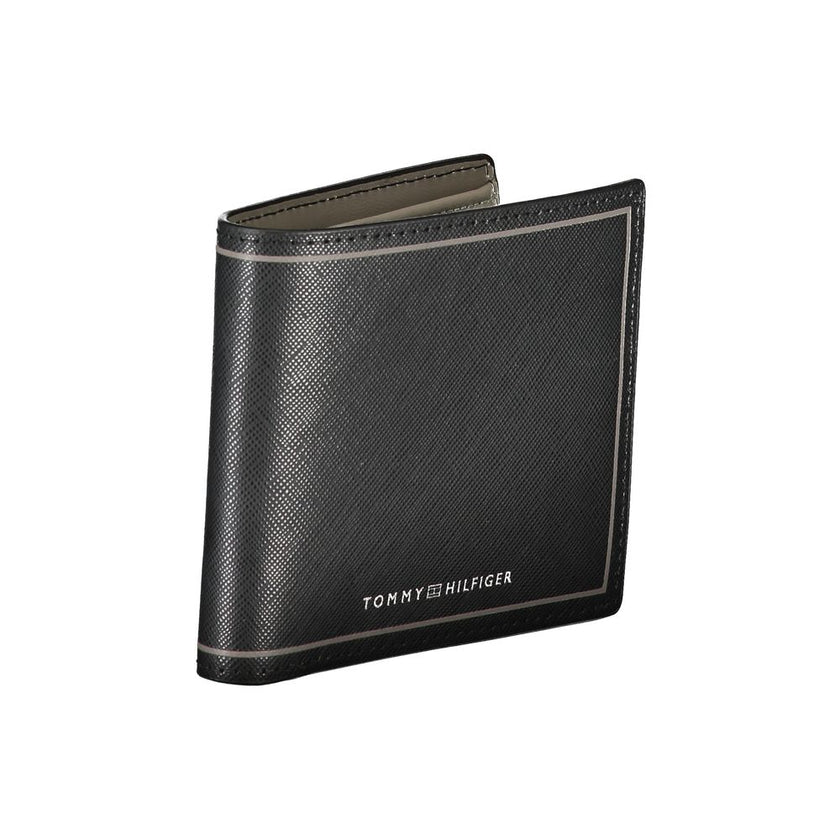 Tommy Hilfiger Nero Leather Men Wallet Tommy Hilfiger
