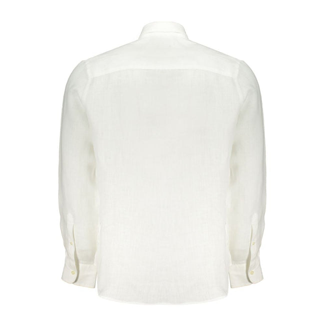 North Sails White Linen Shirt North Sails