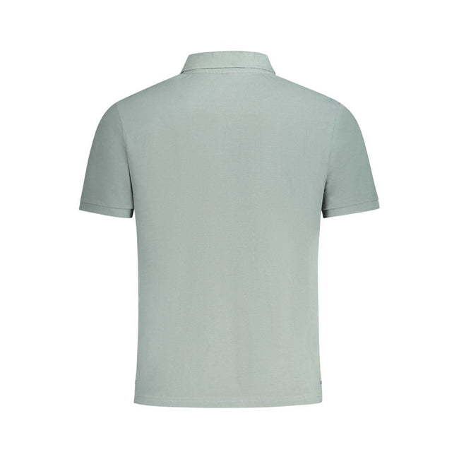 North Sails Green Cotton Men Polo Shirt North Sails