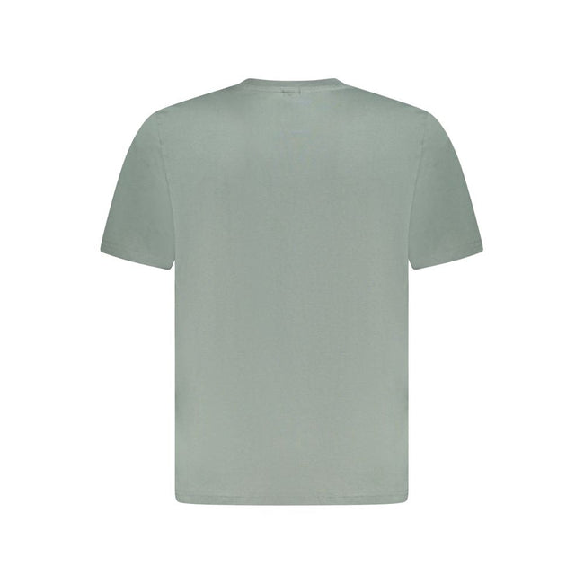 North Sails Green Cotton Men T-Shirt North Sails