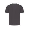 North Sails Black Cotton Men T-Shirt North Sails