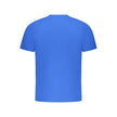 North Sails Blue Cotton Men T-Shirt North Sails