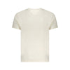 Tommy Hilfiger Beige Cotton Men T-Shirt Tommy Hilfiger