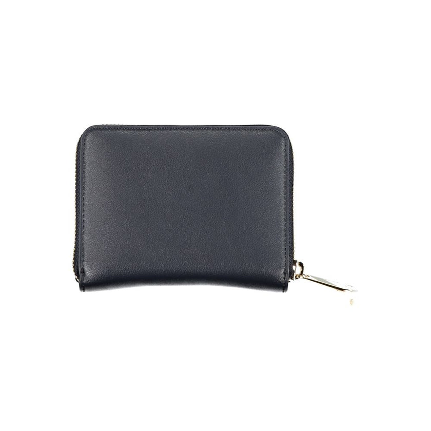 Tommy Hilfiger Blue Polyurethane Women Wallet Tommy Hilfiger