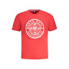 North Sails Red Cotton Men T-Shirt North Sails