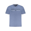 North Sails Blue Cotton Men T-Shirt North Sails