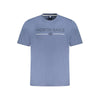 North Sails Blue Cotton Men T-Shirt North Sails