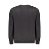 North Sails Black Cotton Men Sweater North Sails