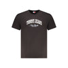 Tommy Hilfiger Black Cotton Men T-Shirt Tommy Hilfiger