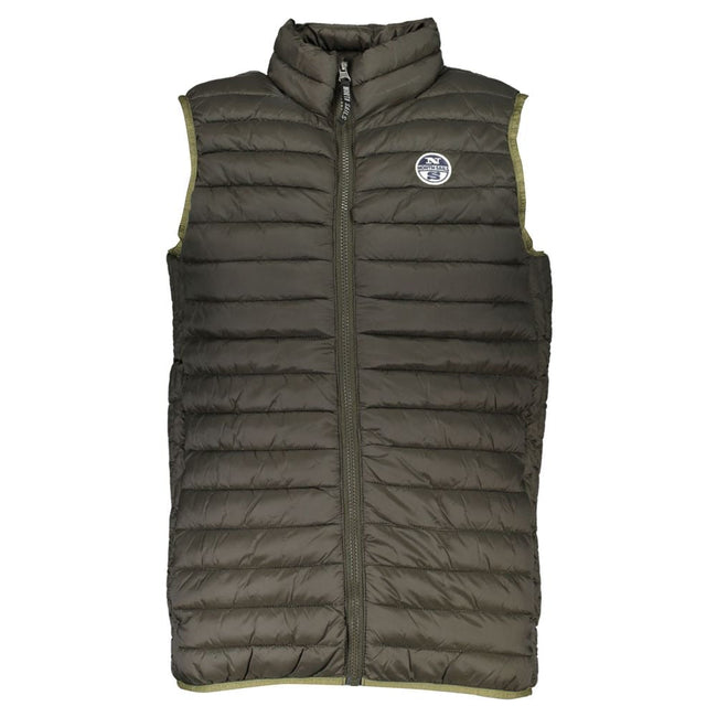 North Sails Green Polyamide Men Jacket North Sails