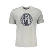 North Sails Brown Cotton Men T-Shirt North Sails