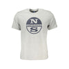 North Sails Brown Cotton Men T-Shirt North Sails