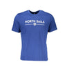 North Sails Blue Cotton T-Shirt North Sails
