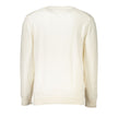Tommy Hilfiger Chic White Crew Neck Cotton Sweater Tommy Hilfiger