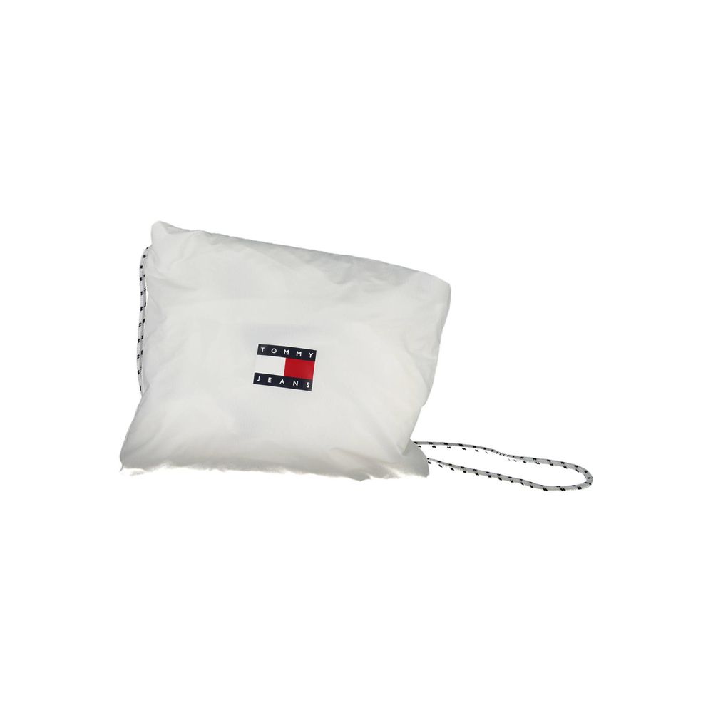 Tommy Hilfiger White Recycled Nylon Men Jacket Tommy Hilfiger