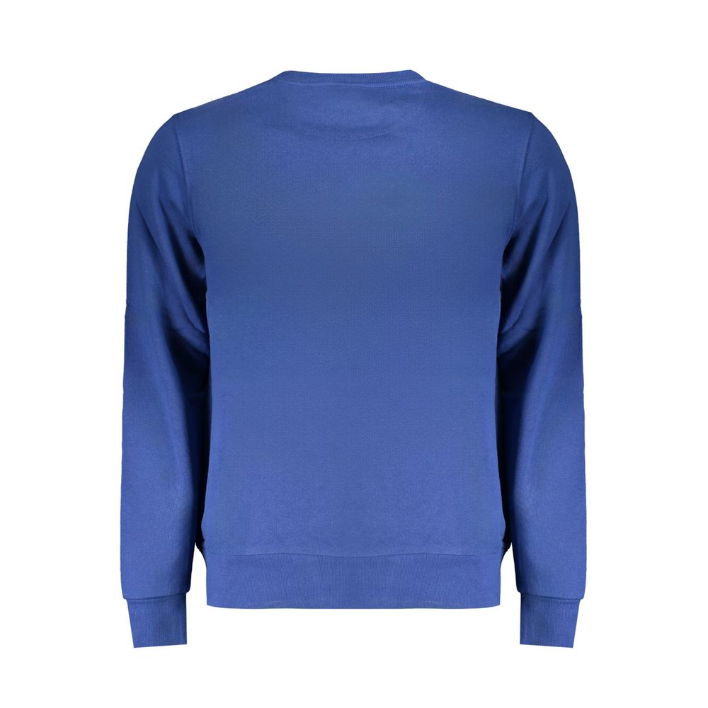 North Sails Blue Cotton Men Sweater North Sails