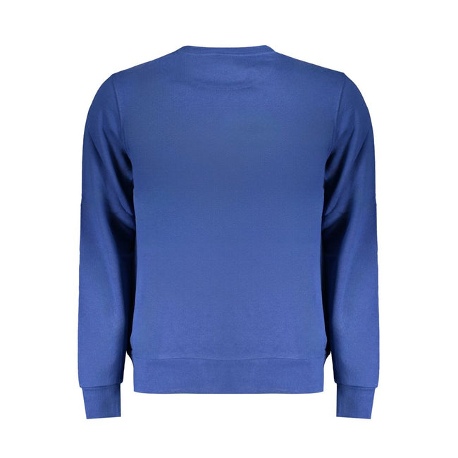 North Sails Blue Cotton Men Sweater North Sails