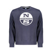 North Sails Blue Cotton Men Sweater North Sails