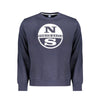 North Sails Blue Cotton Men Sweater North Sails