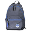 North Sails Blue Polyester Men Backpack North Sails