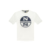 North Sails White Cotton Mens TShirt North Sails