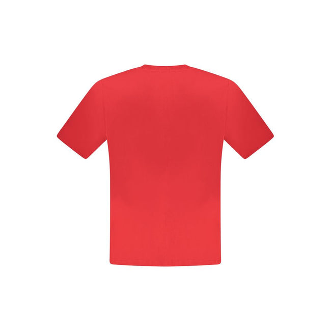 North Sails Red Cotton Men T-Shirt North Sails