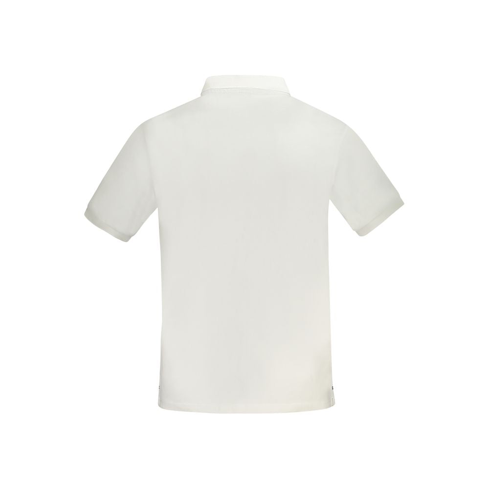 North Sails White Cotton Men Polo Shirt North Sails