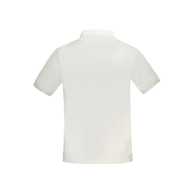 North Sails White Cotton Men Polo Shirt North Sails