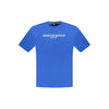 North Sails Blue Cotton Men T-Shirt North Sails