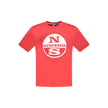 North Sails Red Cotton Men T-Shirt North Sails