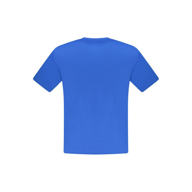 North Sails Blue Cotton Men T-Shirt North Sails