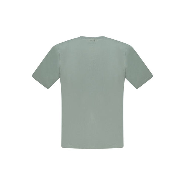North Sails Green Cotton Men T-Shirt North Sails
