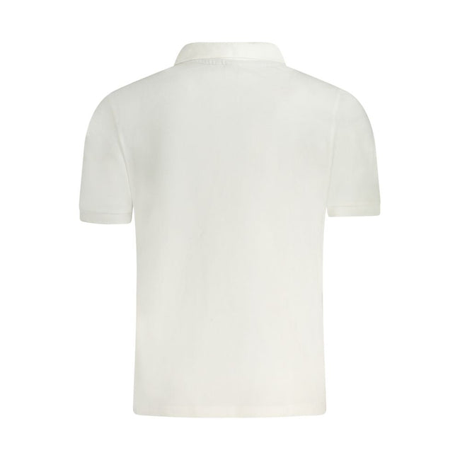 North Sails White Cotton Men Polo North Sails