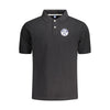 North Sails Black Cotton Mens Polo Shirt North Sails