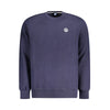 North Sails Blue Cotton Men Sweater North Sails
