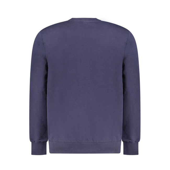 North Sails Blue Cotton Men Sweater North Sails