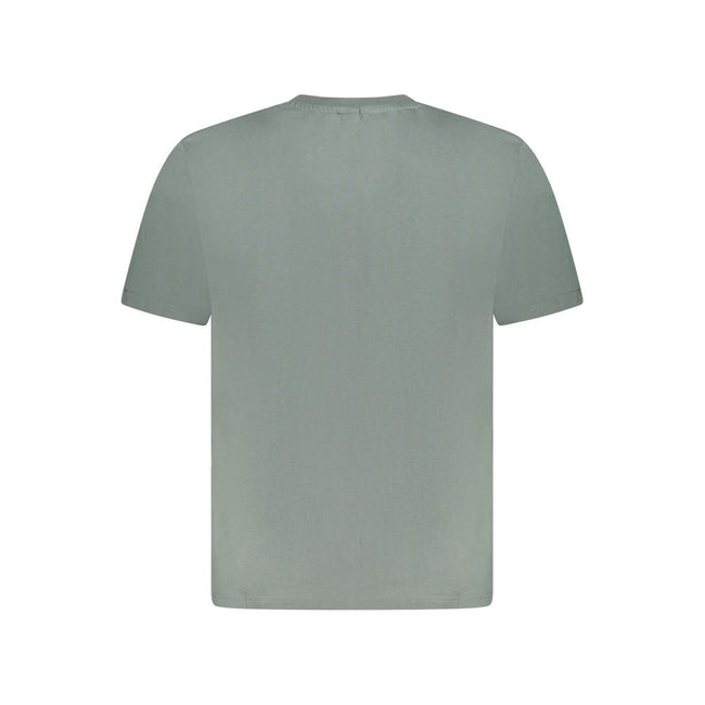 North Sails Green Cotton Men T-Shirt North Sails