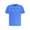 North Sails Blue Cotton Men T-Shirt North Sails