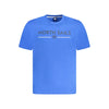 North Sails Blue Cotton Men T-Shirt North Sails