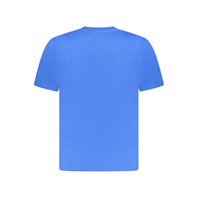 North Sails Blue Cotton Men T-Shirt North Sails