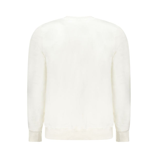 North Sails White Cotton Men Sweater North Sails