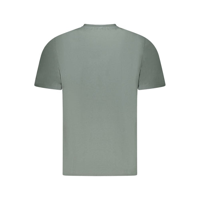 North Sails Green Cotton Men T-Shirt North Sails