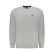 North Sails Gray Cotton Men Sweater North Sails