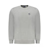 North Sails Gray Cotton Men Sweater North Sails