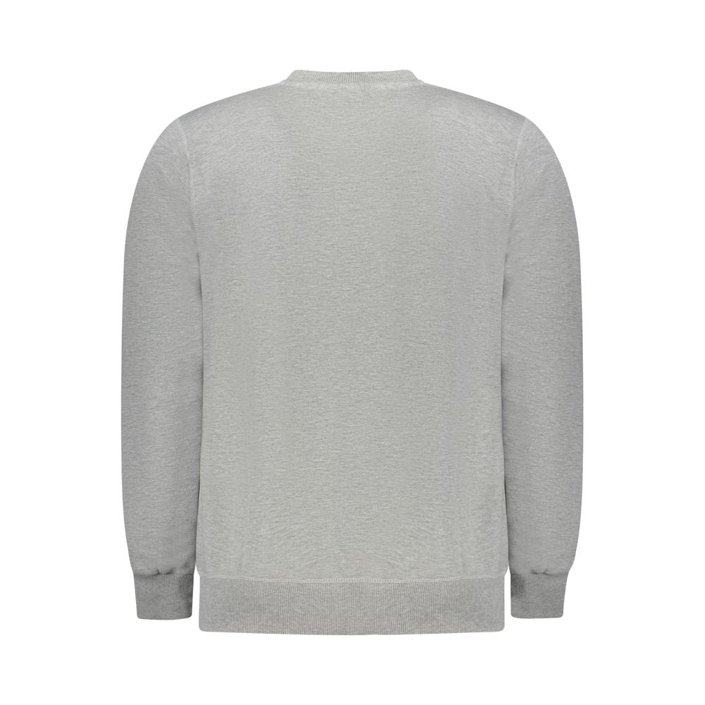 North Sails Gray Cotton Men Sweater North Sails
