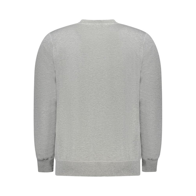 North Sails Gray Cotton Men Sweater North Sails