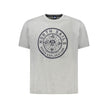 North Sails Brown Cotton Men T-Shirt North Sails