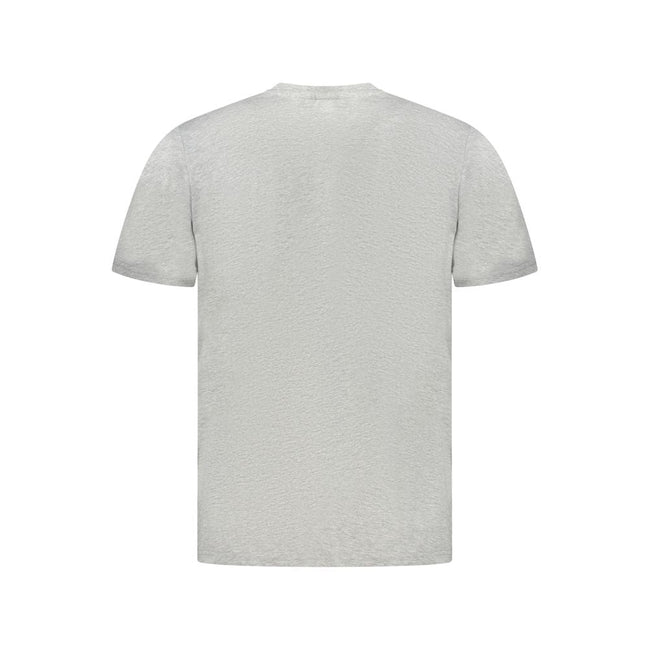 North Sails Brown Cotton Men T-Shirt North Sails