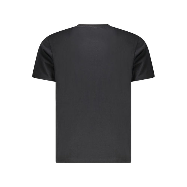 North Sails Black Cotton Men T-Shirt North Sails